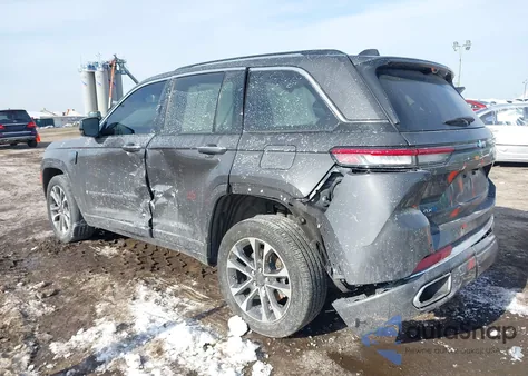 2023 Jeep Grand Cherokee 4Xe Overland z USA, uszkodzony, nr VIN 1C4RJYD69PC633784